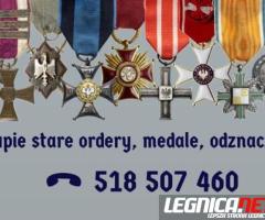 Kupię stare ordery, medale, odznaki, odznaczenia, orzełki