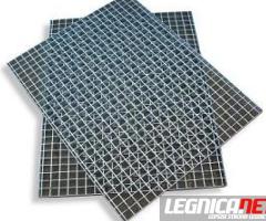 Stalowe kraty pomostowe, kraty wema, stopnie schodowe