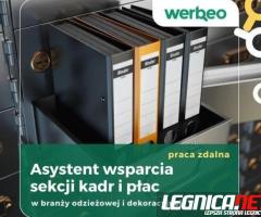 Asystent wsparcia procesów księgowych - praca zdalna