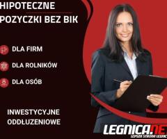 Pozyczki pozabankowe pod zastaw nieruchomosci nawet na 5 lat bez bik