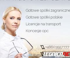 Gotowe Agencje Pośrednictwa Pracy GOTOWA LICENCJA NA SPEDYCJE, Spółki transportowe,