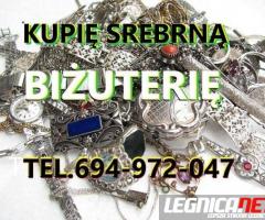 KUPIĘ STARĄ BIŻUTERIĘ SREBRNĄ ORAZ WSZYSTKO INNE ZE SREBRA TELEFON--- 694972047