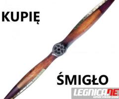 KUPIĘ DREWNIANE ŚMIGŁO OD SAMOLOTU ORAZ MILITARIA TELEFON 694972047