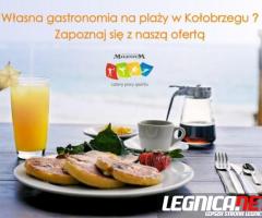 KOŁOBRZEG - WŁASNA DZIAŁALNOŚĆ GASTRONOMICZNA NA PLAŻY