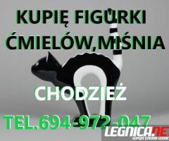 KUPIĘ FIGURKI ĆMIELÓW,CHODZIEŻ,WAWEL,MIŚNIA TELEFON 694972047