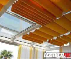 Zadaszenia tarasowe z tkanin akrylowych