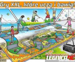 gra XXL BEZPIECZNI ZE STRAŻĄ POŻARNĄ dla DZIECI do skakania, nauki i zabawy