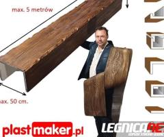 belki rustykalne Na Wymiar maskownice styropianowe Tanie Belki imitacja drewna