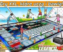 BEZPIECZNI W SIECI gra wielkoformatowa dla DZIECI do skakania, nauki