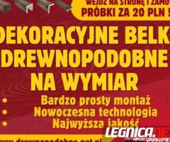 Drewnopodobne belki - Zamów PRÓBKI NASZYCH IMITACJI DREWNA
