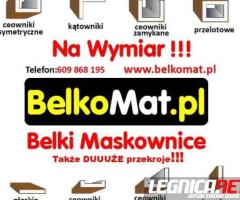 BELKOMAT superlekkie maskownice i lamele drewnopodobne na wymiar styropianowe