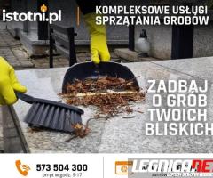 Opieka nad grobami Jelenia Góra - sprzątanie grobu, znicze, kwiaty