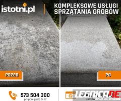 Opieka nad grobami Jelenia Góra - sprzątanie grobu, znicze, kwiaty