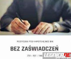 SZYBKA POZYCZKA POD ZASTAW NIERUCHOMOSCI BEZ BIK