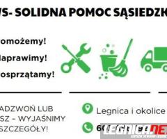 Solidna pomoc domowa, sprzątanie, transport – Legnica