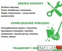Solidna pomoc domowa, sprzątanie, transport – Legnica