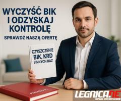 Czyszczenie BIK, KRD, BIG - Pomoc Zadłużonym