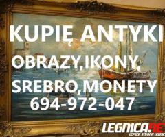 KUPIĘ ANTYKI,SREBRA,MONETY,IKONY,ZEGARKI,FIGURY,STARODRUKI,MILITARIA TELEFON 694972047