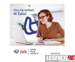 Kursy online w Szkole Żak Legnica - ucz się wygodnie, gdziekolwiek jesteś!
